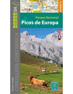 PICOS DE EUROPA PARQUE NACIONAL MAPA CARPETA DESPLEGABLE