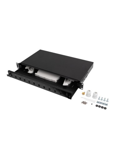 FOP1-12SS-LDB panel de parcheo 1U