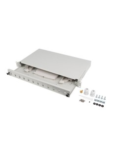 FOP1-12SS-LDS accesorio de bastidor Panel de conexión tipo-D