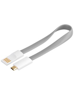 USB 2.0 A/micro-B 0.2m cable USB 0,2 m USB A Micro-USB B Gris