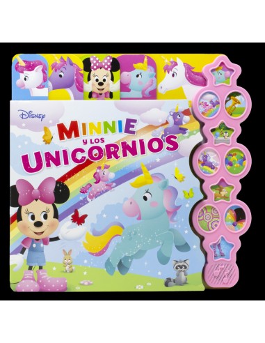 Minnie y los unicornios Libro con 10 sonidos