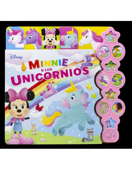 Minnie y los unicornios Libro con 10 sonidos