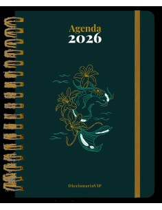 Agenda anual diaria 2026 DiccionarioVip 