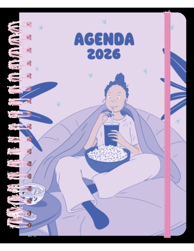 Agenda anual semanal 2026 Clarilou