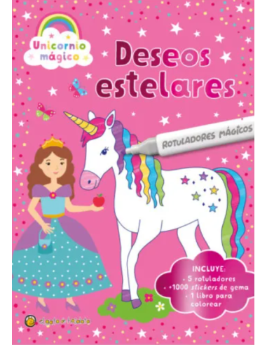 Unicornio magico Deseos estelares
