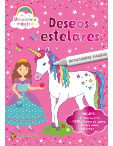 Unicornio magico Deseos estelares