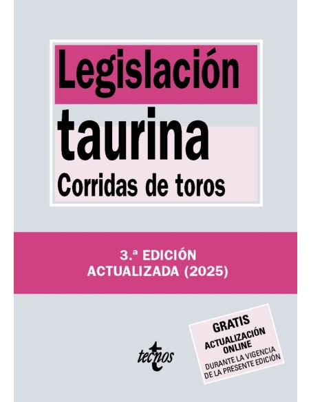 Legislacion taurina