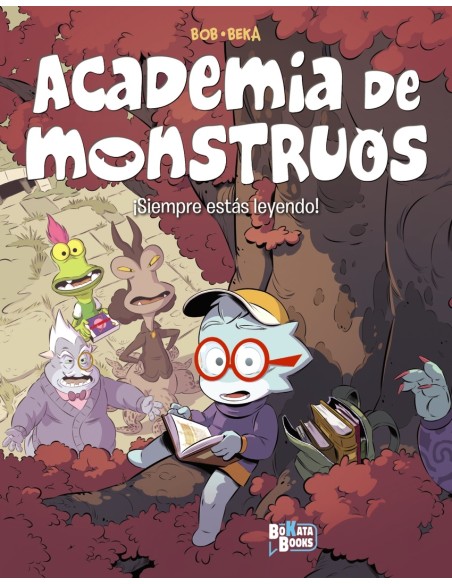 Academia de Monstruos 2 Siempre estas leyendo