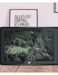 RCF-106H marco fotográfico digital Negro 25,4 cm (10") Pantalla táctil Wifi