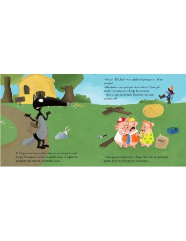 EL LLOP QUE VA A DESCOBRIR EL PAIS DELS CONTES