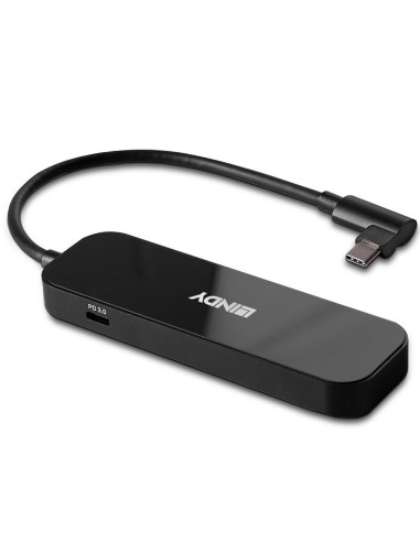 43334 hub de interfaz USB 3.2 Gen 2 (3.1 Gen 2) Type-C 10000 Mbit/s Negro