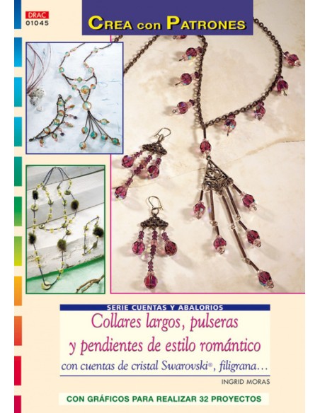 Collares largos pulseras y pendientes estilo romantico