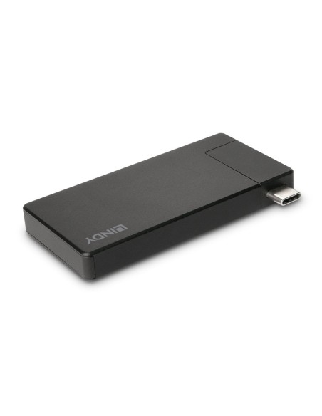 43336 base para portátil y replicador de puertos Alámbrico USB 3.2 Gen 1 (3.1 Gen 1) Type-C Negro