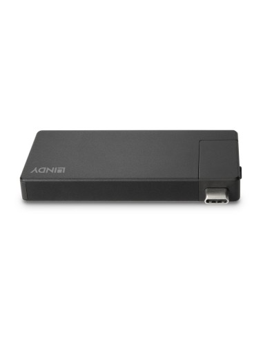 43336 base para portátil y replicador de puertos Alámbrico USB 3.2 Gen 1 (3.1 Gen 1) Type-C Negro