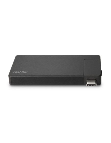 43336 base para portátil y replicador de puertos Alámbrico USB 3.2 Gen 1 (3.1 Gen 1) Type-C Negro