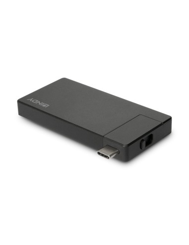 43336 base para portátil y replicador de puertos Alámbrico USB 3.2 Gen 1 (3.1 Gen 1) Type-C Negro