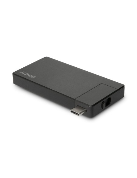 43336 base para portátil y replicador de puertos Alámbrico USB 3.2 Gen 1 (3.1 Gen 1) Type-C Negro