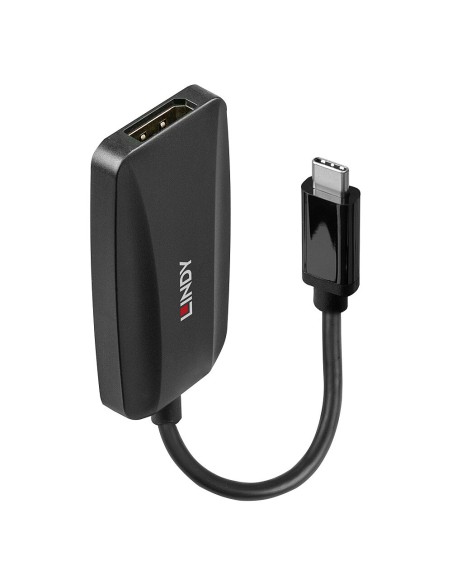 43337 adaptador de cable de vídeo 0,13 m USB Tipo C DisplayPort Negro