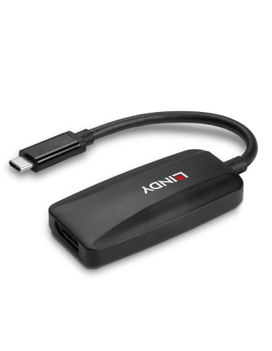 43337 adaptador de cable de vídeo 0,13 m USB Tipo C DisplayPort Negro