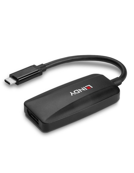 43337 adaptador de cable de vídeo 0,13 m USB Tipo C DisplayPort Negro