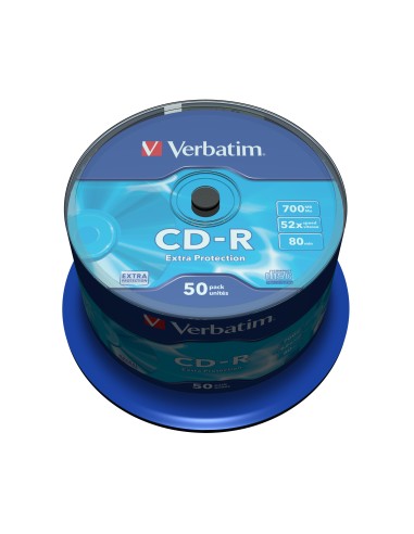 CD-R Extra Protection 700 MB 50 pieza(s)