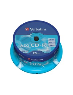 CD-R AZO Crystal 700 MB 25 pieza(s)