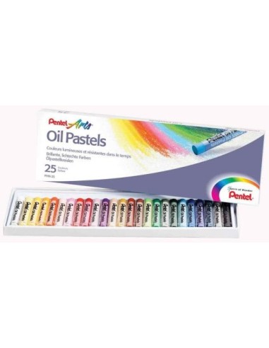 0100525 pastel Pastel al óleo Multicolor 25 pieza(s)