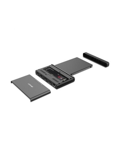 43359 base de conexión para disco duro USB 3.2 Gen 2 (3.1 Gen 2) Type-C Negro