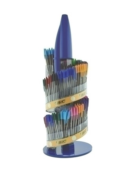 BOL. BIC CRISTAL EXPOSITOR MEGA FAMILY