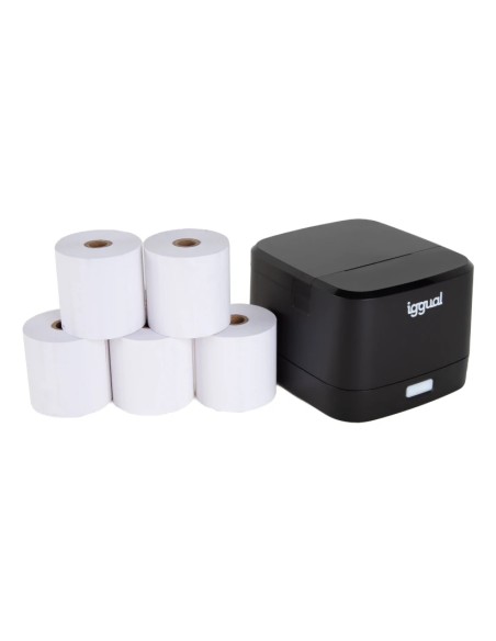 Kit impresora térmica TP EASY 58 + 5 rollos 57x57mm