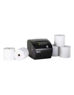 Kit impresora térmica TP EASY 80 + 5 rollos 80x80mm