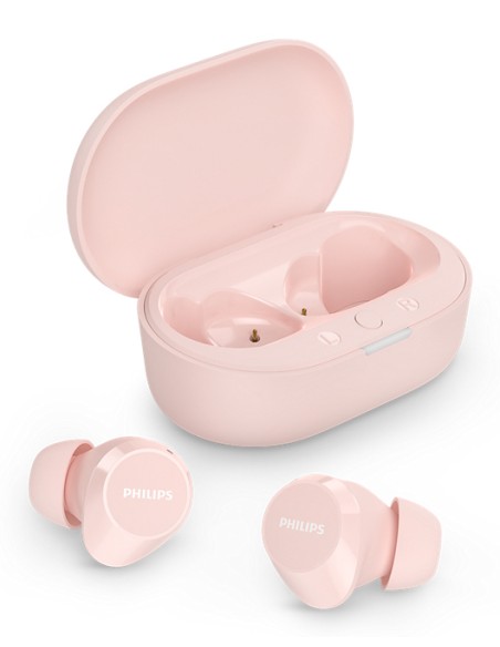 TAT1209PK/00 auricular y casco Auriculares True Wireless Stereo (TWS) Dentro de oído Llamadas/Música Bluetooth Rosa