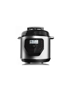 Olla GM H Deluxe 6 L Negro, Acero inoxidable