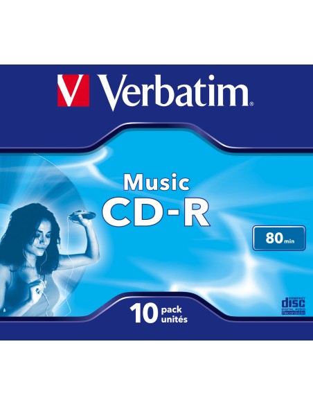 Music CD-R 700 MB 10 pieza(s)