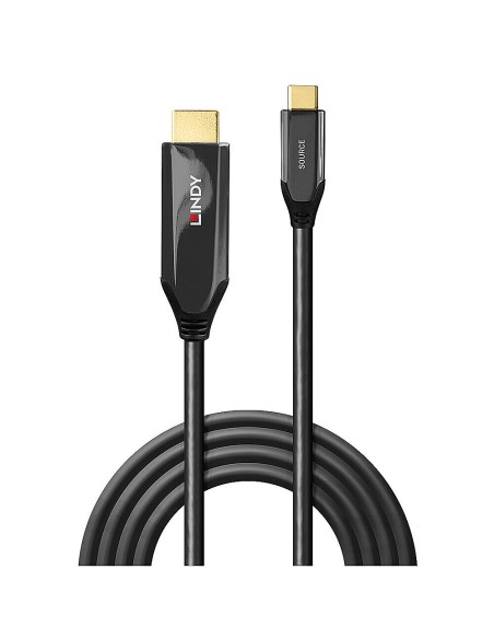 43369 adaptador de cable de vídeo 3 m USB Tipo C HDMI tipo A (Estándar) Negro