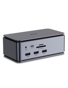 43372 base para portátil y replicador de puertos Acoplamiento USB4 Antracita