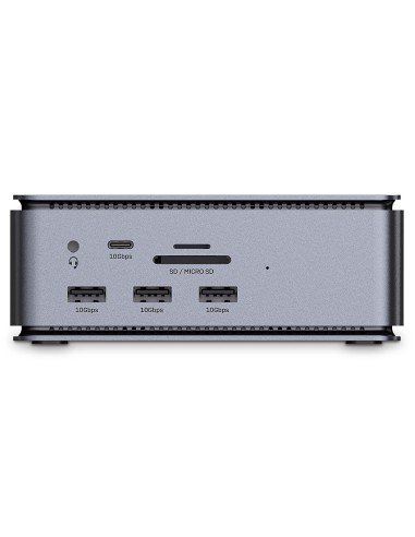 43372 base para portátil y replicador de puertos Acoplamiento USB4 Antracita