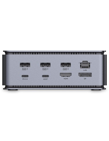 43372 base para portátil y replicador de puertos Acoplamiento USB4 Antracita