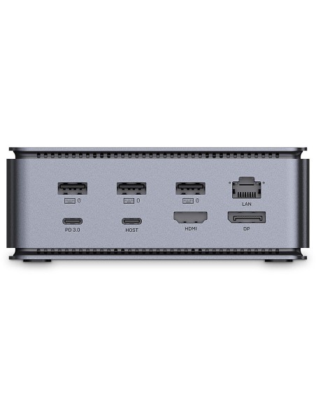 43372 base para portátil y replicador de puertos Acoplamiento USB4 Antracita