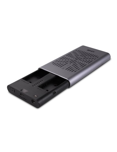 43382 caja para disco duro externo Caja externa para unidad de estado sólido (SSD) Plata M.2