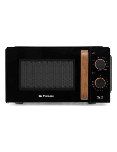 MIG 2140 Negro, Madera Microondas con grill Encimera 20 L 700 W