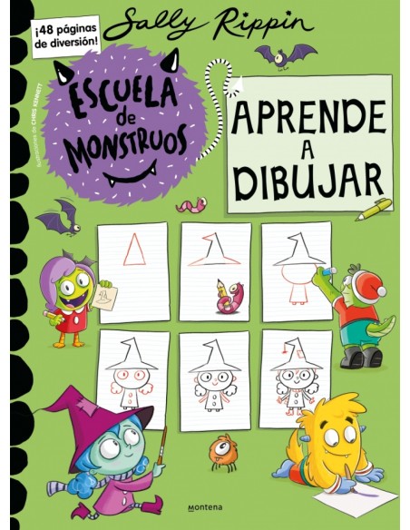 ESCUELA DE MONSTRUOS APRENDE A DIBUJAR