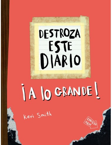 Destroza este diario A lo grande Naranja fluor