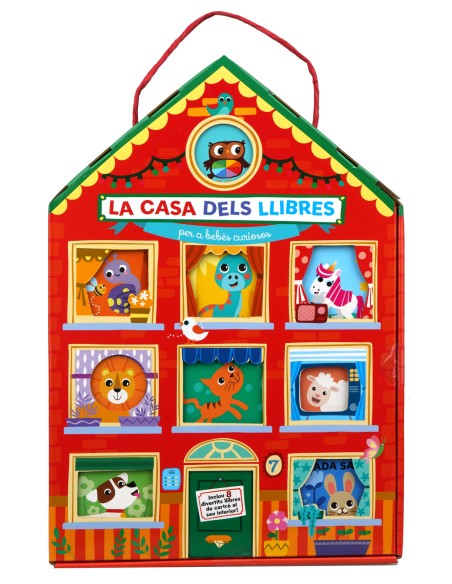 La casa dels llibres per a nadons curiosos