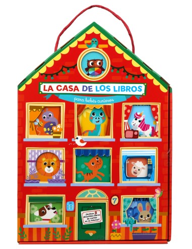 La casa de los libros para bebes curiosos