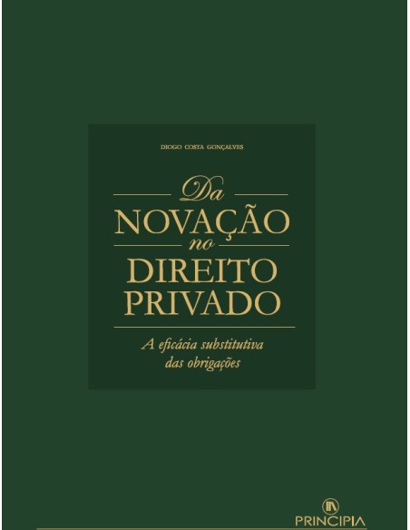 Da Novacao no direito privado
