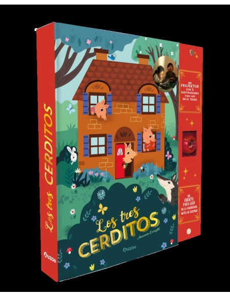 Los tres cerditos Libro proyector