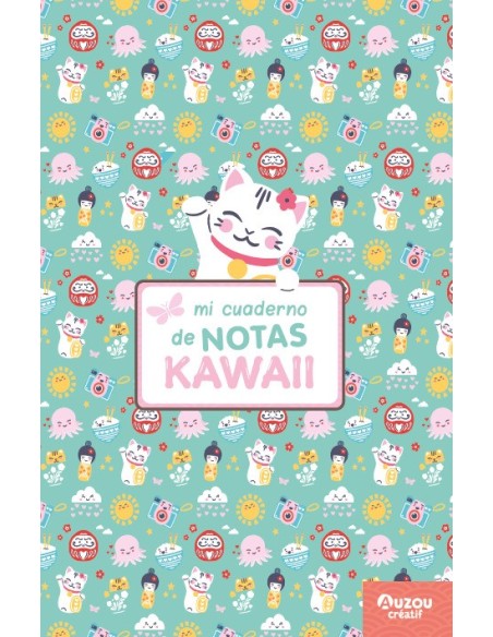 MI CUADERNO DE NOTAS KAWAII
