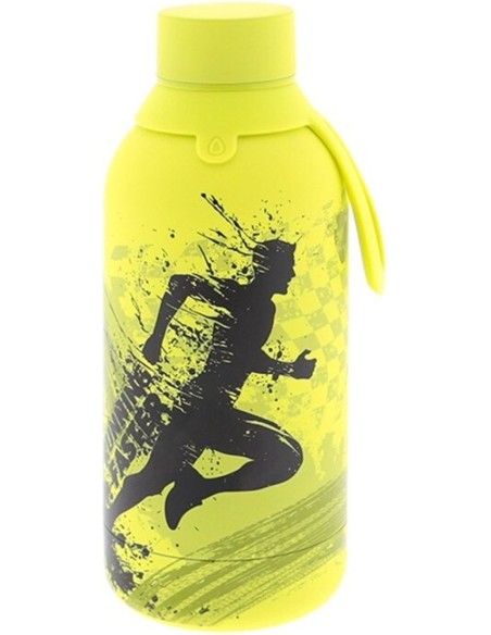 BOTELLA TERMICA 500ML PISTACHO RUNNER