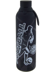 BOTELLA TERMICA 710ML BLACK FOOTBAL TEAM